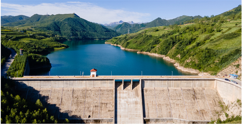 共和鎮(zhèn)盤道水庫。湟中區(qū)委宣傳部供圖